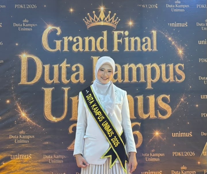 Inspiratif! Ketum PK IMM Az-Zahrawi Nadia Aulia Sabet Top 5 dan Duta Favorit Duta Kampus Unimus 2026