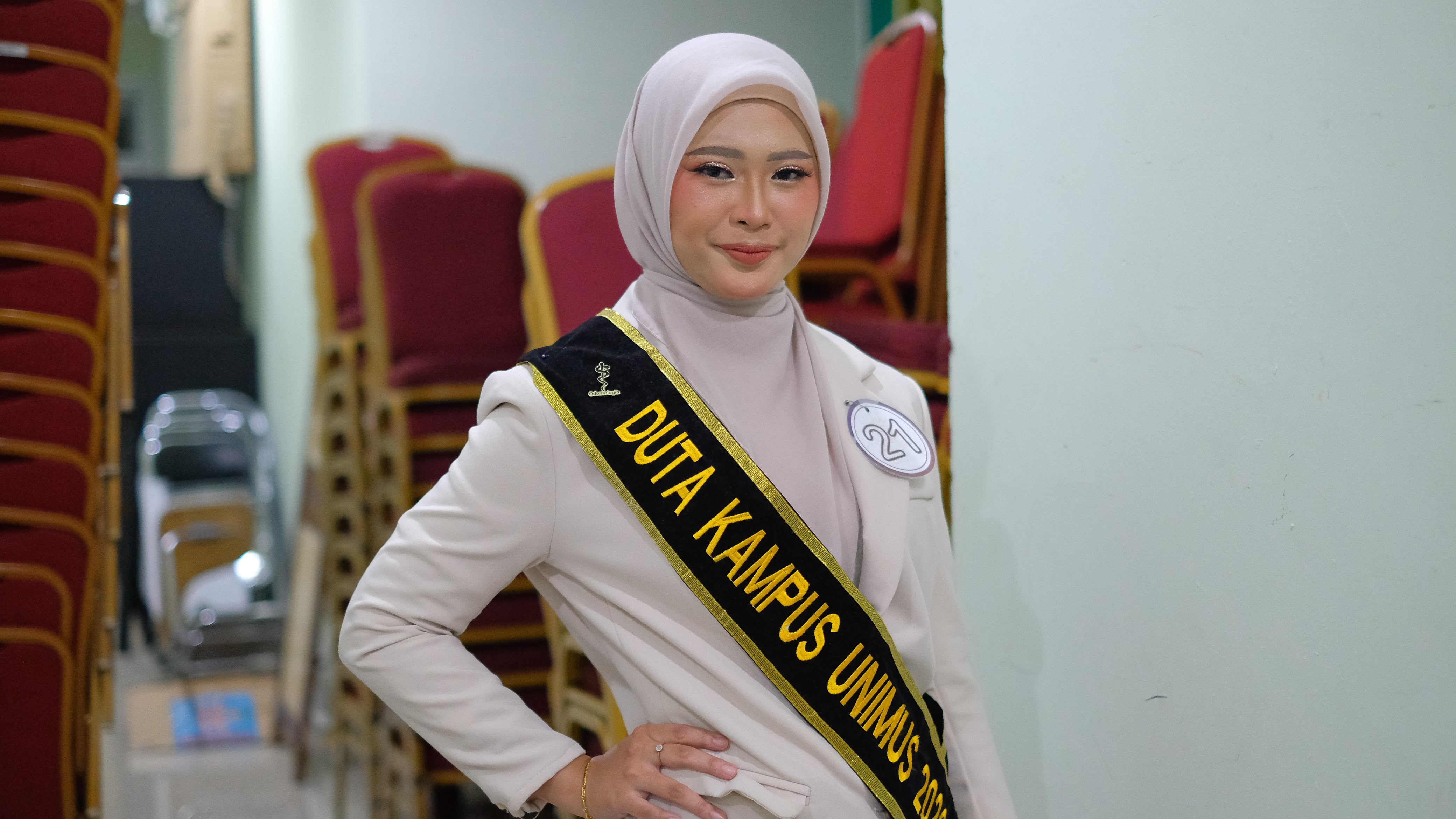 Dokumentasi Inspiratif! Ketum PK IMM Az-Zahrawi Nadia Aulia Sabet Top 5 dan Duta Favorit Duta Kampus Unimus 2026